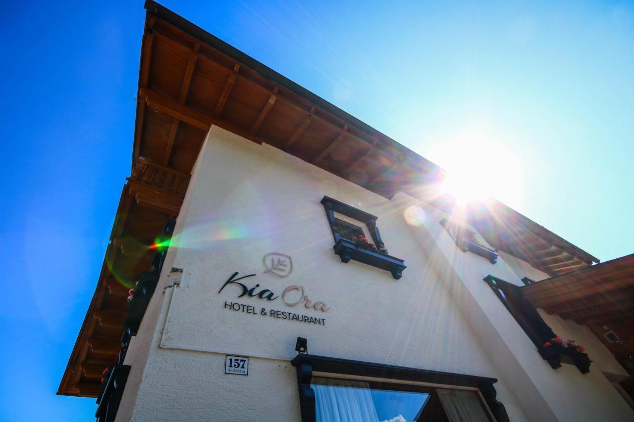Kia Ora Hotel Restaurant Wagrain Bagian luar foto